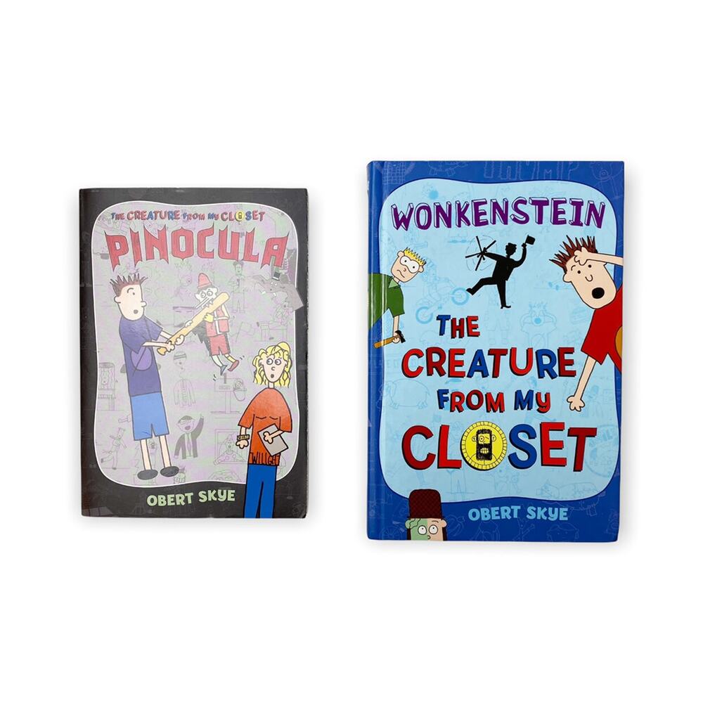 Creature From My Closet- Wonkenstein & Pinocula Book Bundle